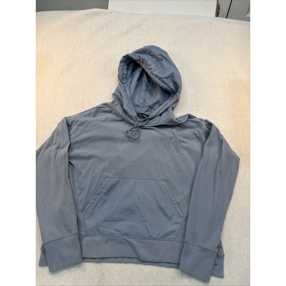 RLX Ralph Lauren Men Light Blue‎ Athletic Hoodie Sweatshirt Size XL